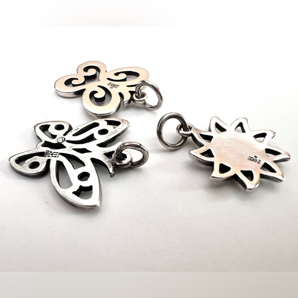 James Avery Butterfly & Sun Enamel Charms
